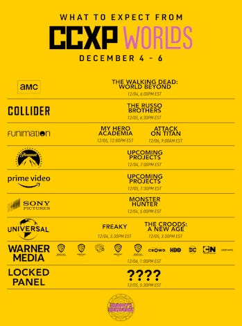 Ccxp 2020 Marvel A Surprise Mcu Panel Could Reveal Eternals Trailer