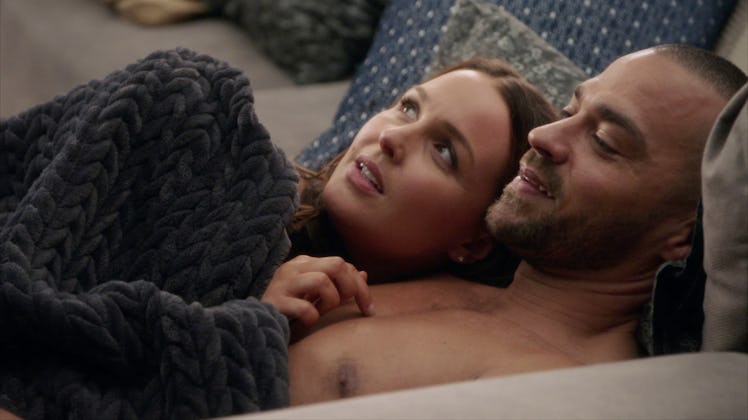 Jo (Camilla Luddington) and Jackson (Jesse Williams) on 'Grey's Anatomy'