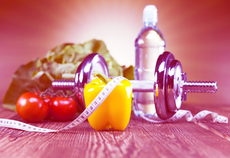 vegetables, weights