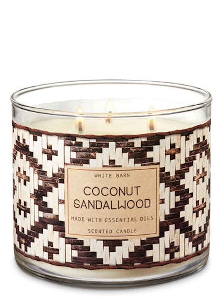 Coconut Sandalwood Three-Wick Candle