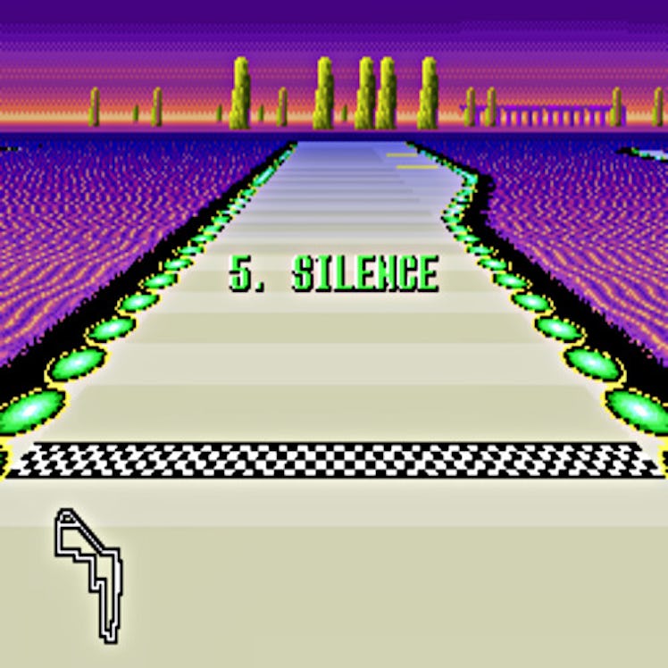 The F-Zero level that takes place on a planet called Silence
