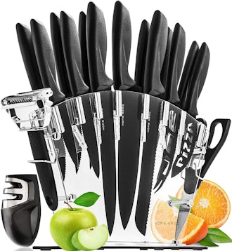 Home Hero Stainless Steel Knife Set (13 Piece)