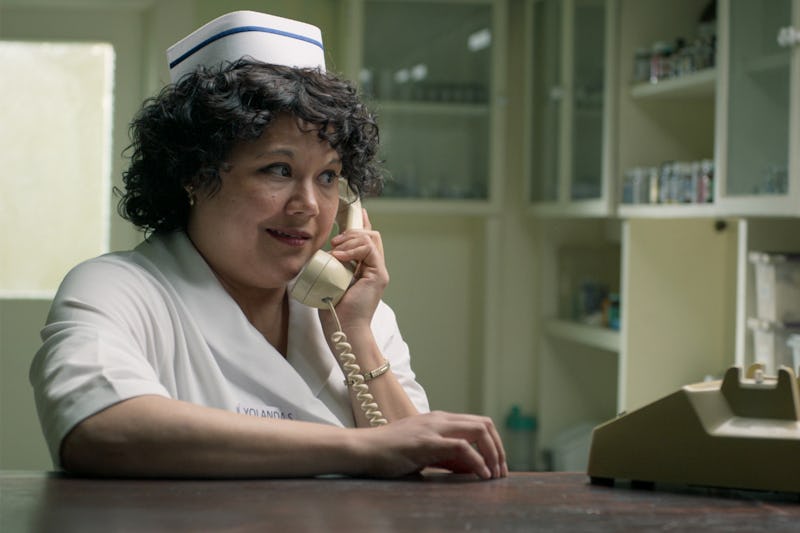 Natasha Perez, who plays Yolanda Saldivar on 'Selena: The Series' is concerned fans will conflate he...
