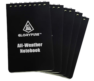 GLORYFIRE Waterproof Notebook