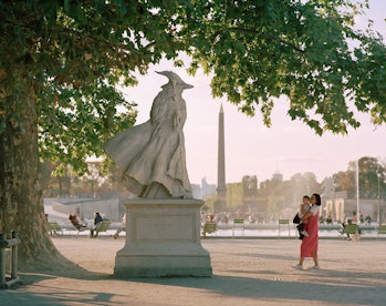 Gandalf statue in Paris