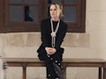 Kristen Stewart attends the Métiers d’Art fashion show.