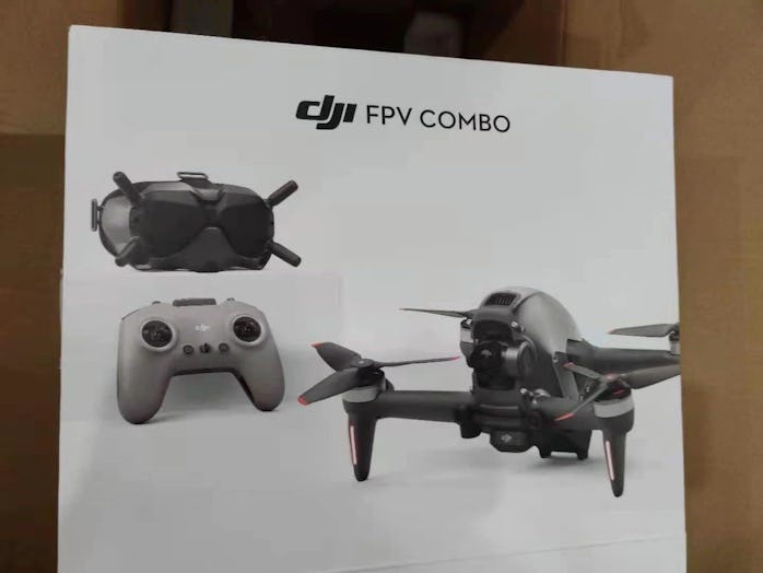 DJI FPV drone leak