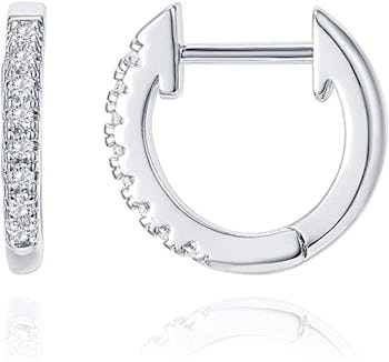 PAVOI 14K Gold Plated Cubic Zirconia Cuff Earrings
