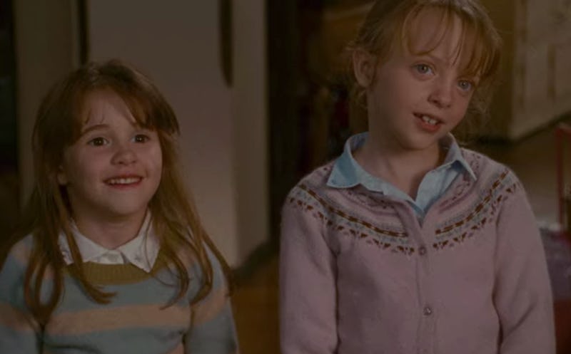 Miffy Englefield and Emma Pritchard as Sophie and Olivia in The Holiday
