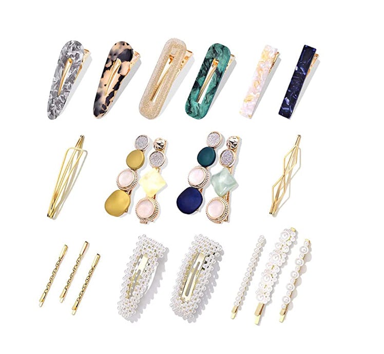 Cehomi Pearl Hair Clips (20 Pieces)