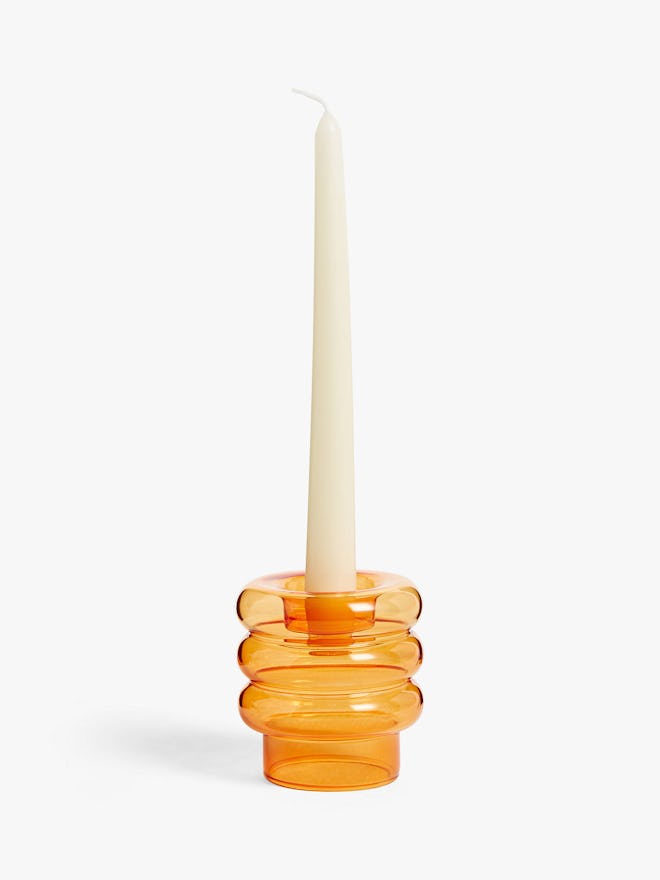 John Lewis & Partners Tiered Glass Candle Holder
