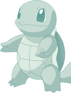 A Squirtle from the game Pokemon