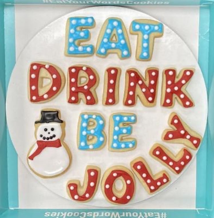 Eat Drink Be Jolly Cookies