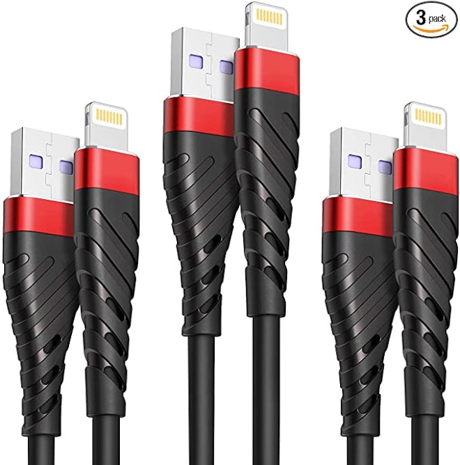 OIITH 10Ft Charger Cable (3-Pack)