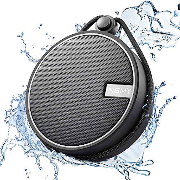 INSMY IPX7 Waterproof Shower Bluetooth Speaker