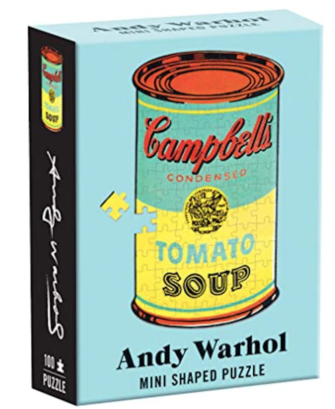 Andy Warhol Mini Shaped Puzzle Campbell's Soup