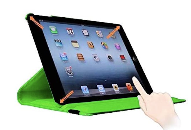 SuperLite 360 Degrees Rotating Stand Leather Case for Ipad 