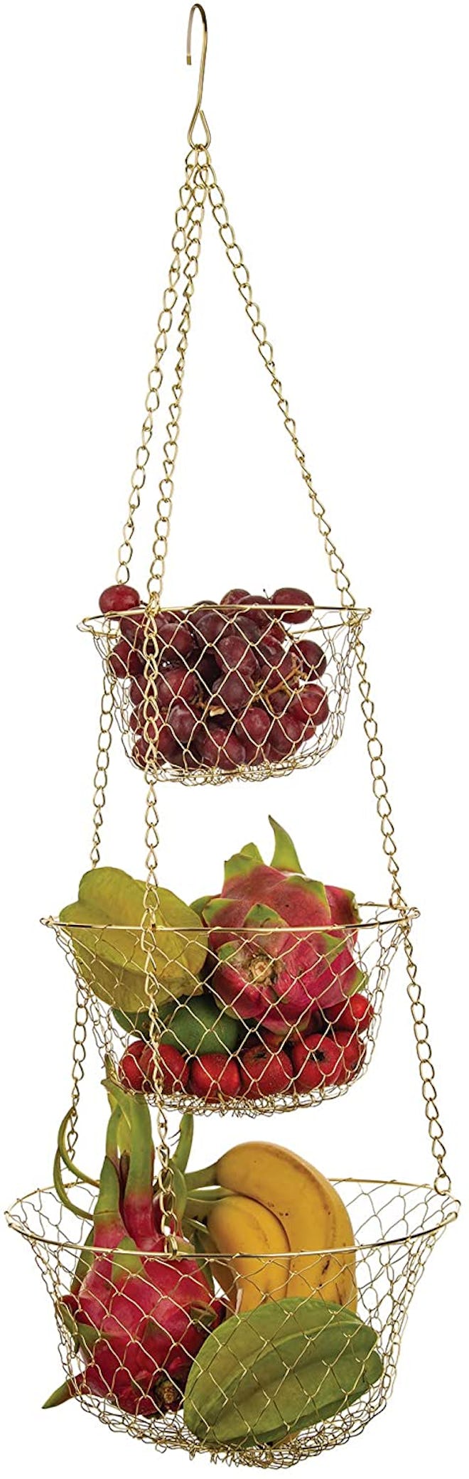 Fox Run 3-Tier Hanging Fruit Basket