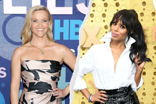 Reese Witherspoon and Kerry Washington split image