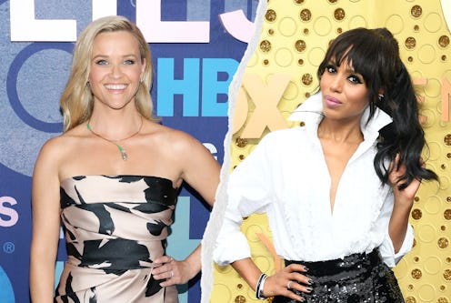 Reese Witherspoon and Kerry Washington split image