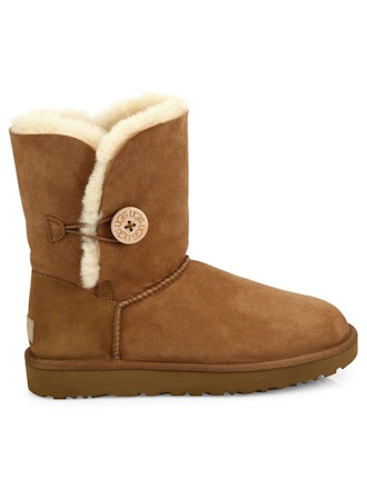 Bailey Button II Sheepskin-Lined Suede Boots