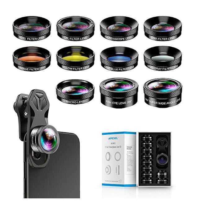 MIAO LAB Apexel 11 in 1 Phone Camera Lens Kit