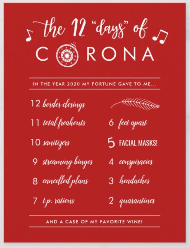 Twelve Days of Corona