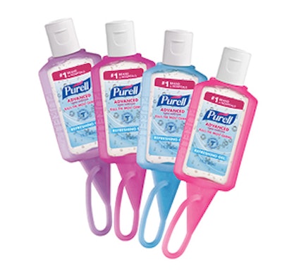 Purell Advanced Instant Hand Sanitizer 1 Oz Bottle With JELLY WRAP Carrier