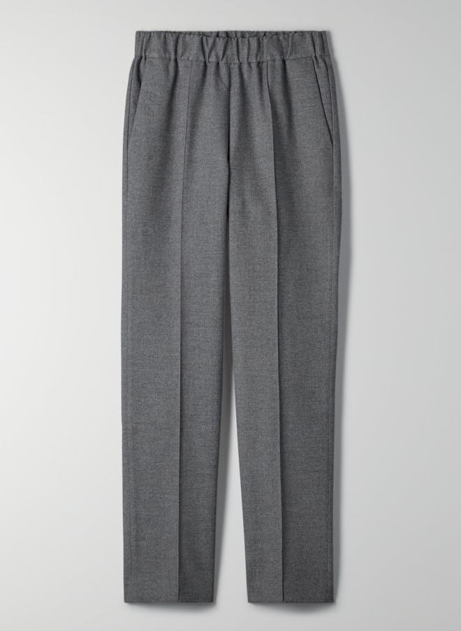 Quarry High-Waisted Flannel Pant
