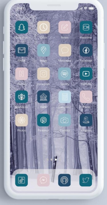 Winter Walk iOS 14 Home Screen Design Pack