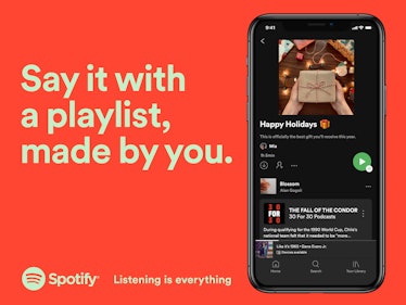 Here's how to make custom playlist images on Spotify to send to your BFFs.
