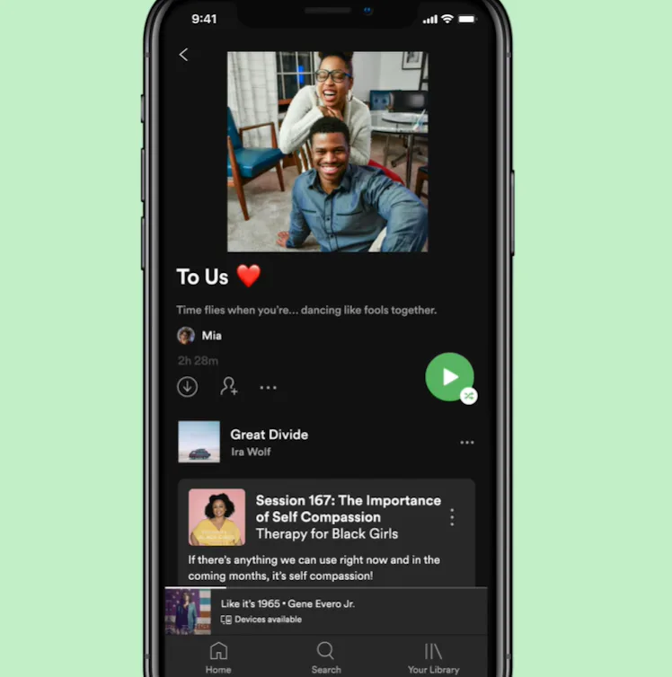 Spotify Personalization Example Here's How To Add Custom Playlist Images On Your Spotify App For ...
