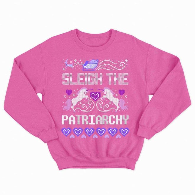 Sleigh The Patriarchy - Ugly Christmas Jumper