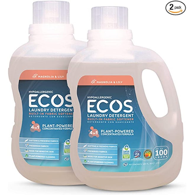 ECOS Hypoallergenic Laundry Detergent (100 Ounces) (2-Pack)