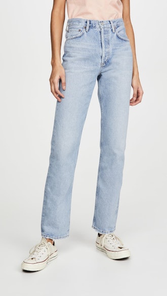 Lana Low Rise Vintage Straight Jeans