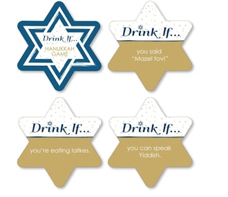 "Drink If" Hanukkah Party Game