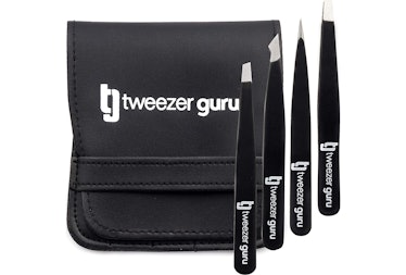 Tweezer Guru Tweezers Set (4 Pieces)