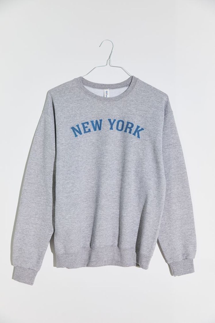 New York Fleece Crew Neck Sweatshirt