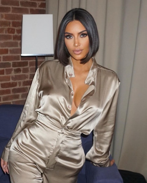 This Kim Kardashian Eye Makeup Will Make You Want A Smoky Palette Stat