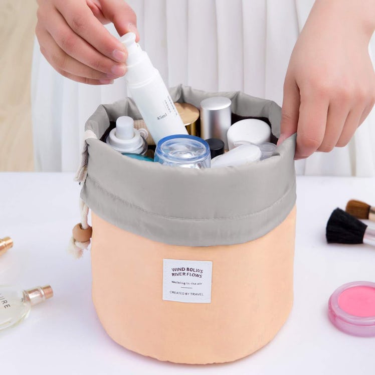 EUOW Barrel Makeup Bag