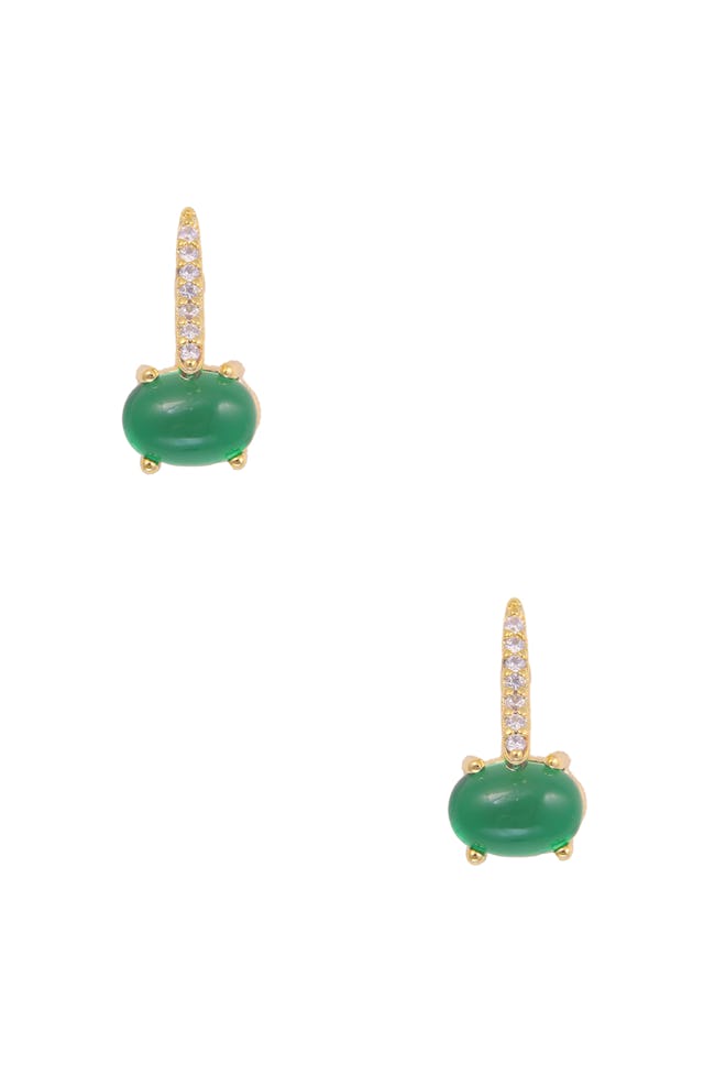 Guilia Emerald Earrings