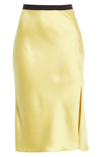 Silk Crepe Skirt