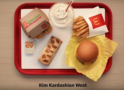 Kim Kardashian’s McDonald's order includes a side of Honey, and Twitter is fighting now.