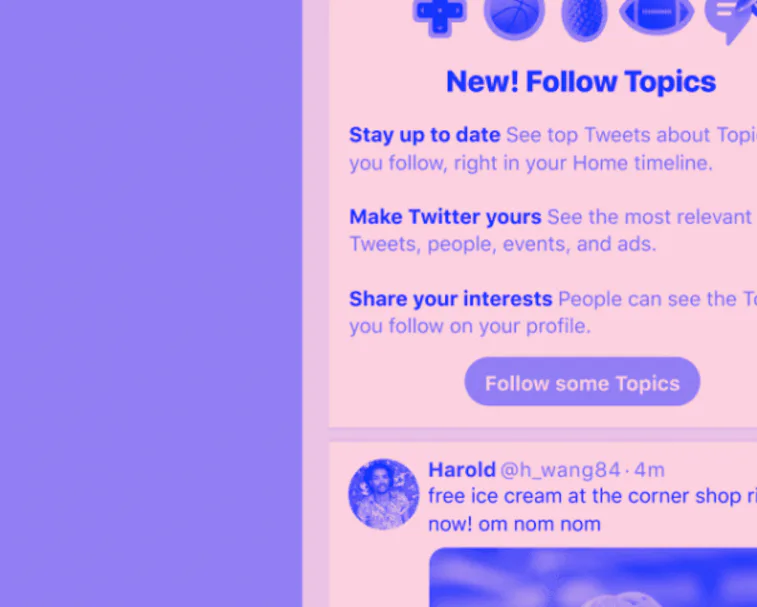 Twitter Topics Menu Twitter rolls out new features for Topics and says it's designed to be ...