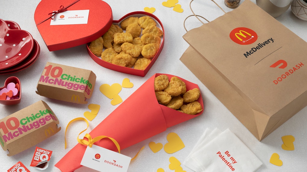 McDonald's Valentine's Day 2025 Deal Includes Discounted Delivery