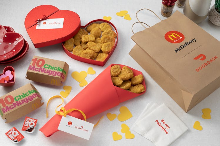 McDonald's Valentine's Day 2020 deal includes money off your DoorDash order.