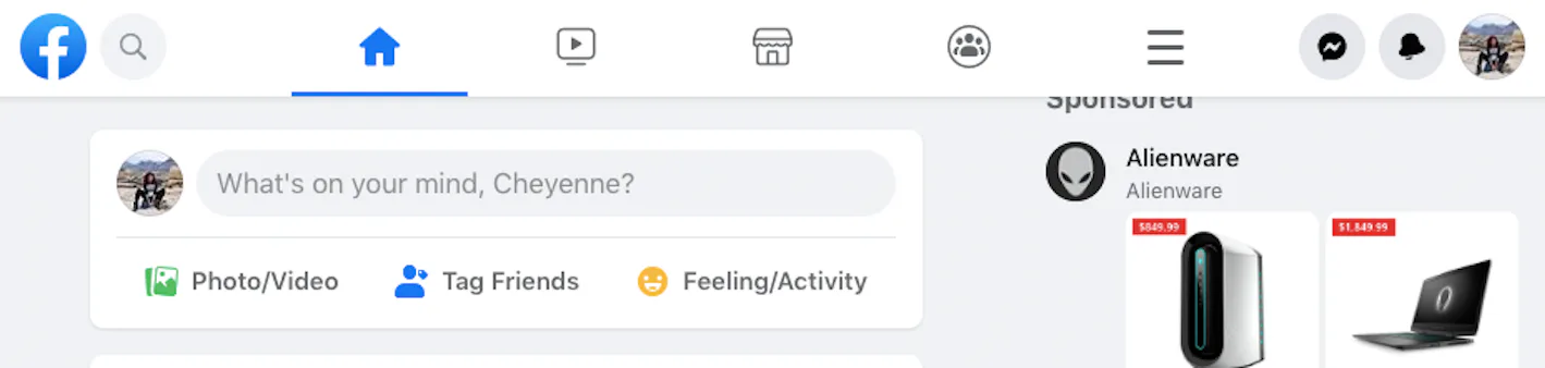 Take a look at Facebook's redesigned desktop site