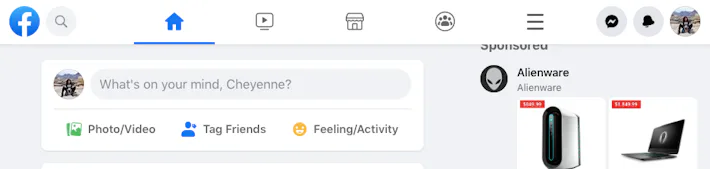 Take a look at Facebook's redesigned desktop site