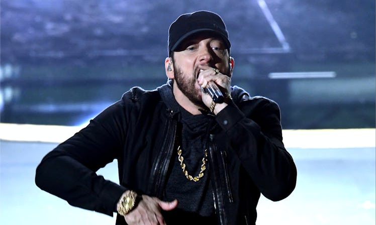 Eminem performed at the 2020 Oscars