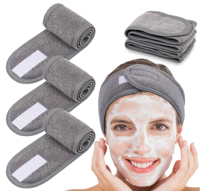 Whaline Spa Facial Headband (4-Pack)